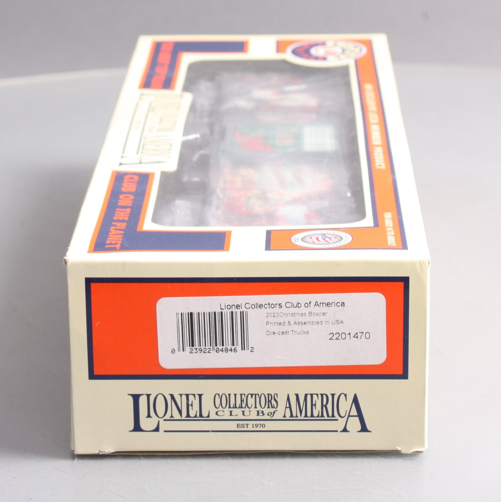 Lionel 2201470 O Gauge Collectors Club of America Christmas Freight #01470 LN/Box