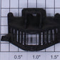 Lionel 700E-11 Black Pilot/Cowcatcher, No Coupler Assembly/Incomplete