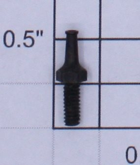 Lionel 700E-69 Black Flag Holder - Screw Base