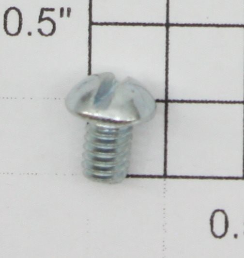 Lionel #8-32 x 1/4" Aluminum Slotted Round Head Machine Screw