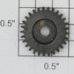 Lionel 1668E-19 Black Second Intermediate Gear T-29