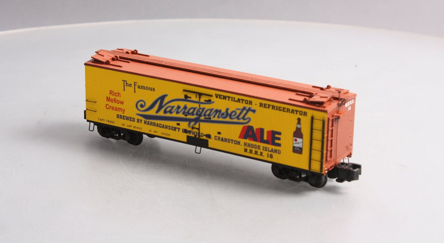 S-Helper Service 00528 S Narragansett Ale Reefer #16 LN/Box