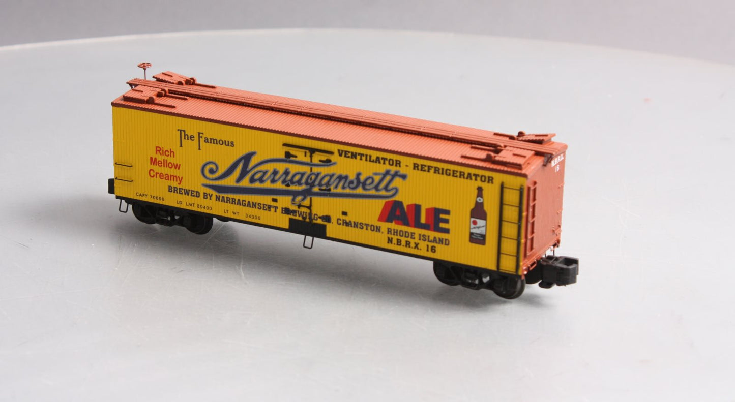 S-Helper Service 00528 S Narragansett Ale Reefer #16 LN/Box
