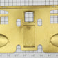 Lionel 402E-2 #402E Brass Door and Number Plate Insert with Red Detailing
