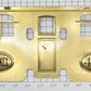 Lionel 402-2 #402 Brass Door and Number Plate Insert with Black Detailing