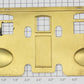 Lionel 402-2 #402 Brass Door and Number Plate Insert with Black Detailing