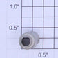 Lionel 6417-6 Bayonet Style Rivet-on Lamp Socket