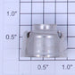 Lionel 3520-8 Nickel Searchlight Housing Base