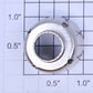 Lionel 3520-8 Nickel Searchlight Housing Base
