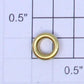 Lionel 221-32 7/32" x 1/8" Brass Eyelet
