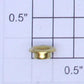 Lionel 221-32 7/32" x 1/8" Brass Eyelet