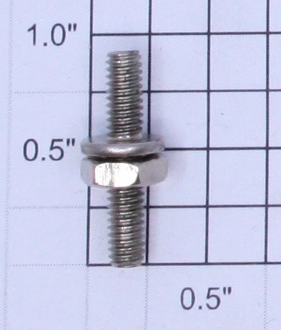 Lionel T-159 O Gauge #8-32 Transformer Dual Threaded Binding Post w/ Nut