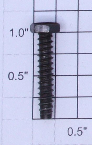 Lionel ZW-121 Blackend Hex Head ZW Base Plate Screw