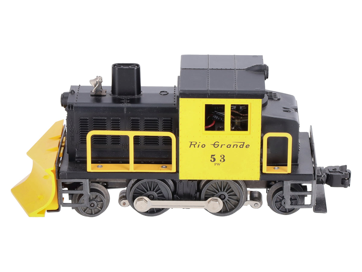 Lionel 6-18458 O Gauge Lionel 18458 53  Rio Grande Snowplow LN