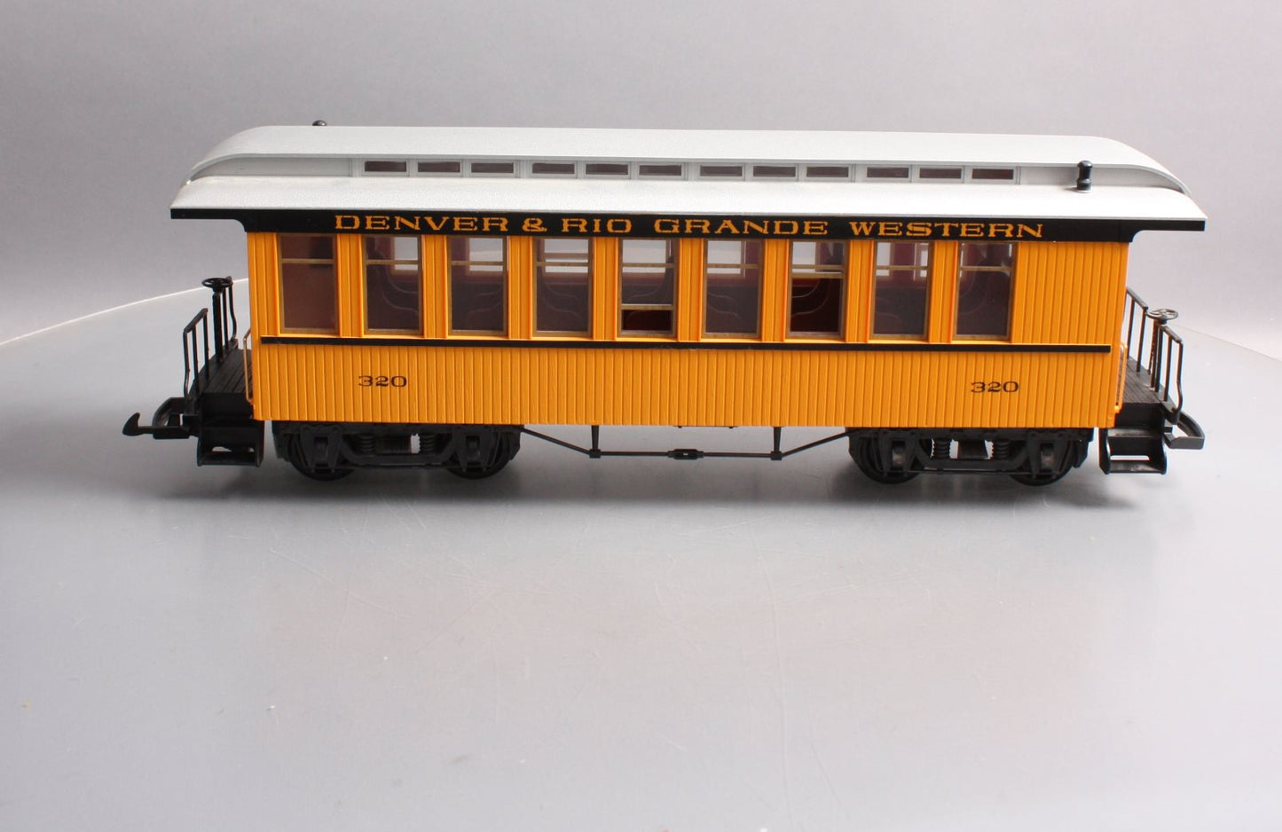 LGB 30805 G Scale Denver and Rio Grande Western Passenger Coach #320 EX/Box
