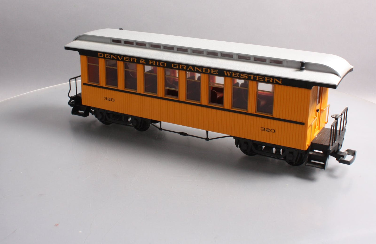 LGB 30805 G Scale Denver and Rio Grande Western Passenger Coach #320 EX/Box