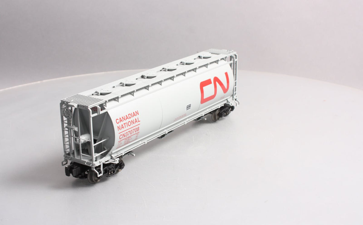 Lionel 6-19345 O Gauge Canadian National 3-Bay Cylindrical Hopper #370708 LN/Box