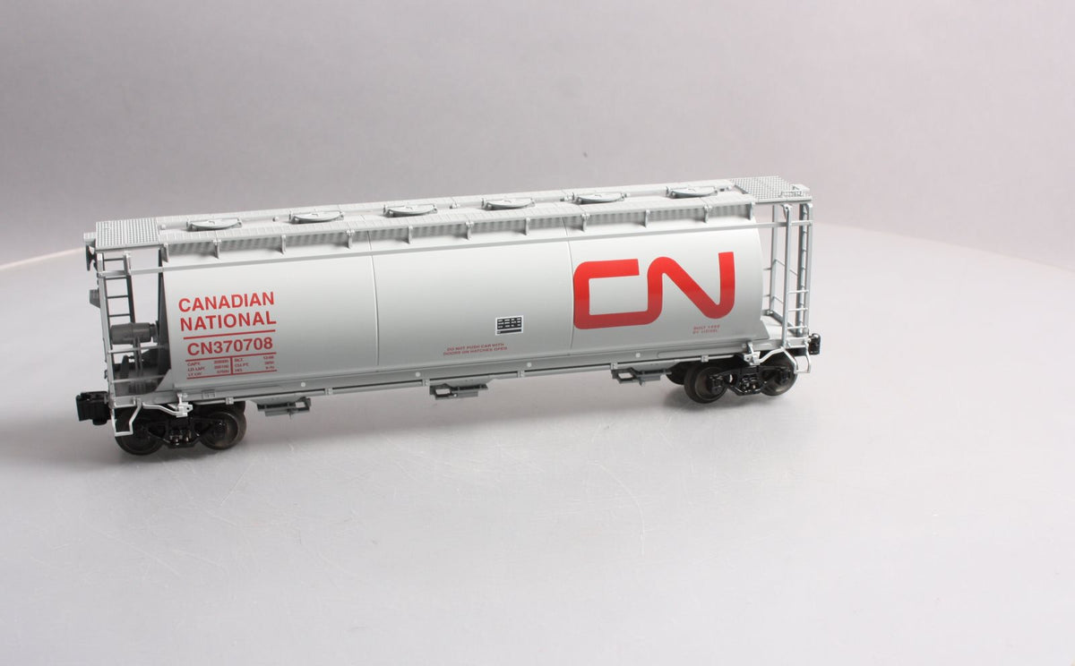 Lionel 6-19345 O Gauge Canadian National 3-Bay Cylindrical Hopper #370708 LN/Box