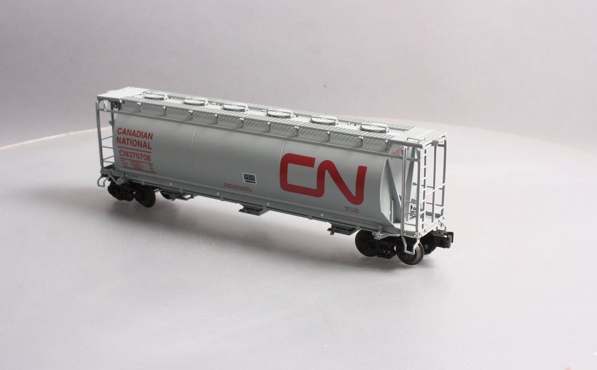 Lionel 6-19345 O Gauge Canadian National 3-Bay Cylindrical Hopper #370708 LN/Box