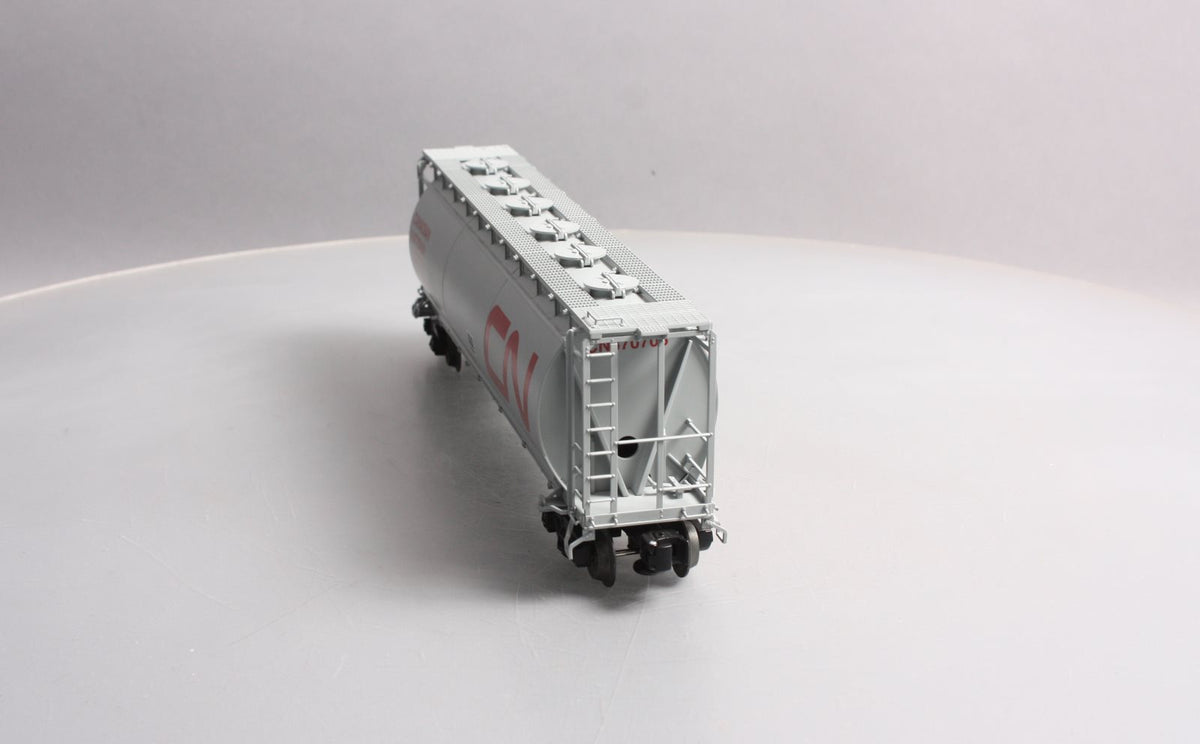 Lionel 6-19345 O Gauge Canadian National 3-Bay Cylindrical Hopper #370708 LN/Box
