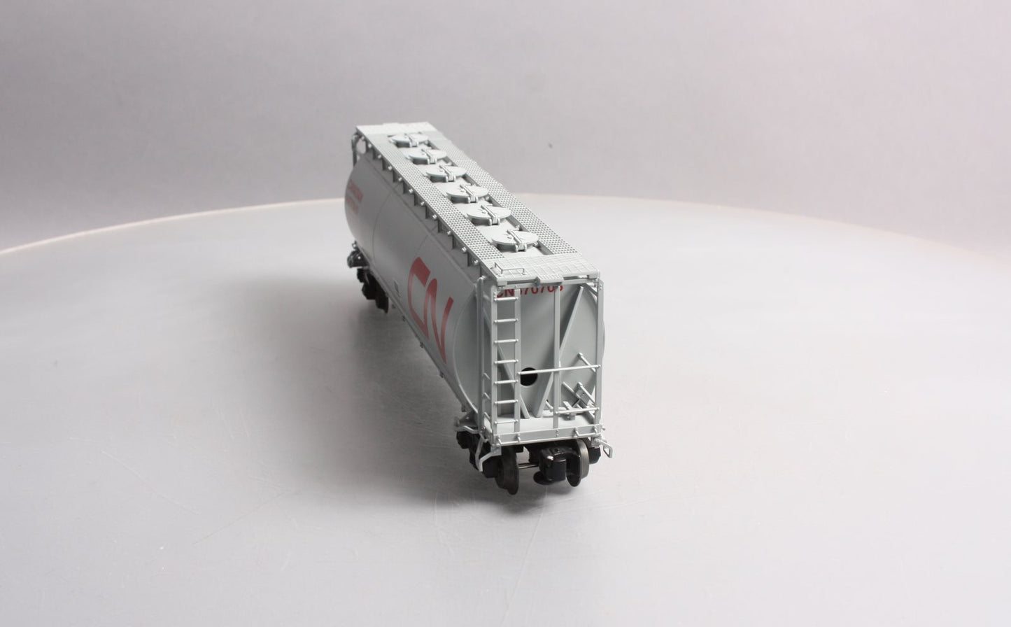 Lionel 6-19345 O Gauge Canadian National 3-Bay Cylindrical Hopper #370708 LN/Box