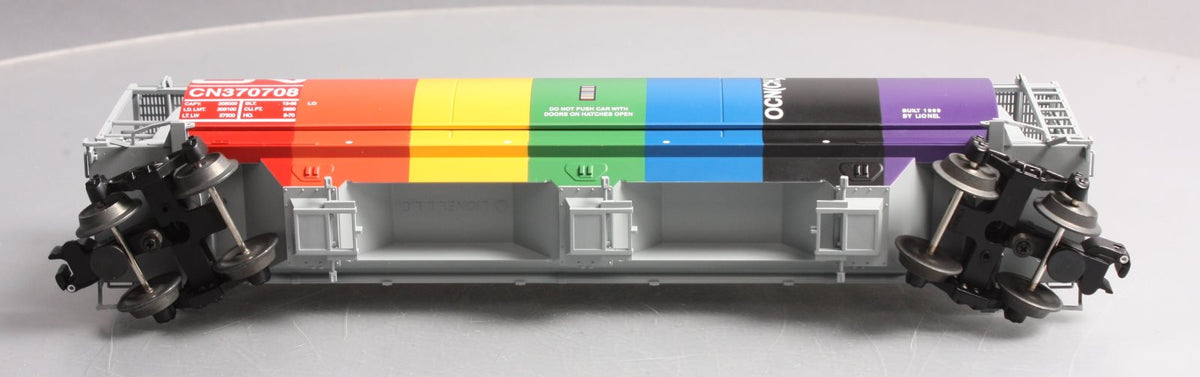 Lionel 6-19345 O Gauge Canadian National 3-Bay Cylindrical Hopper #370708 LN/Box