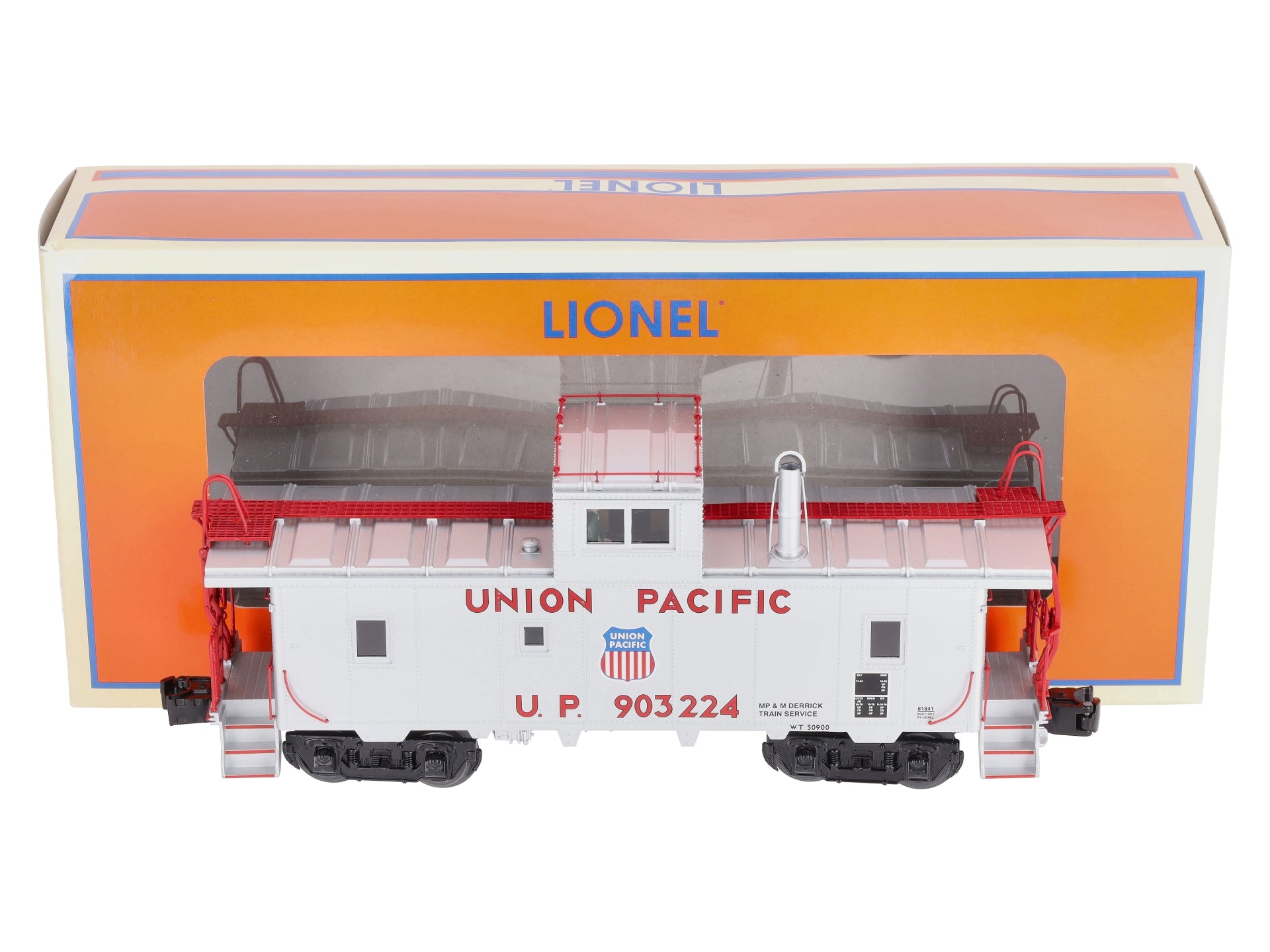 Lionel 6-81841 O Union Pacific Scale Ca-4 Maintenance Of Way Caboose #903224