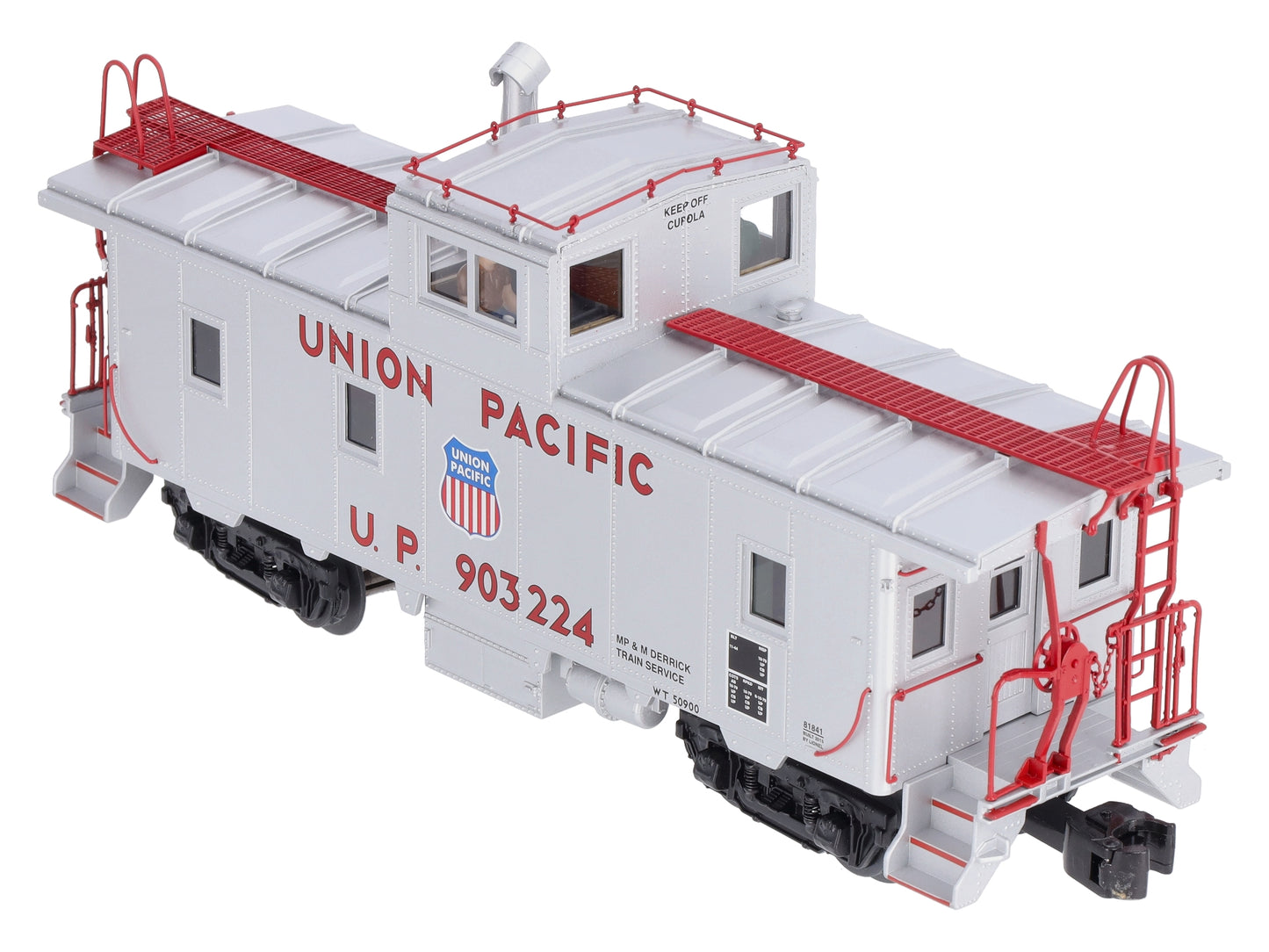 Lionel 6-81841 O Union Pacific Scale Ca-4 Maintenance Of Way Caboose #903224