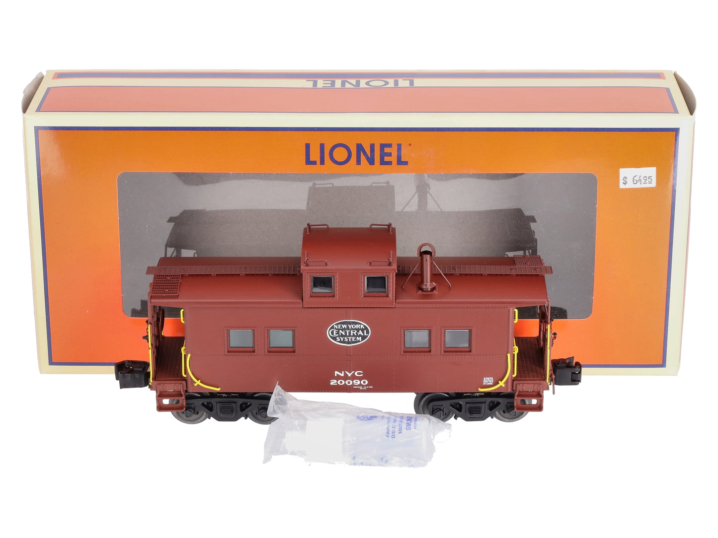 Lionel 6-27673 O Gauge New York Central Northeastern Caboose #20090
