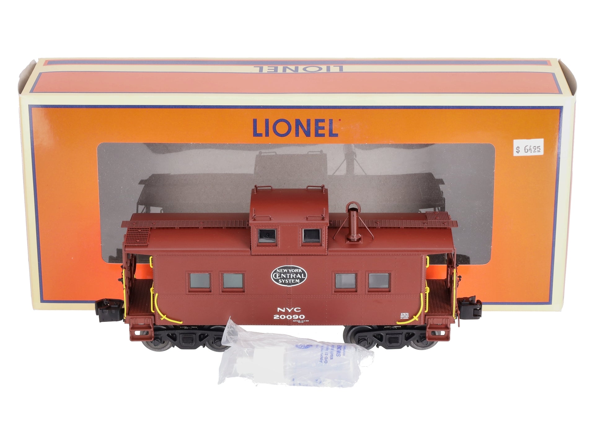 Lionel 6-27673 O Gauge New York Central Northeastern Caboose #20090