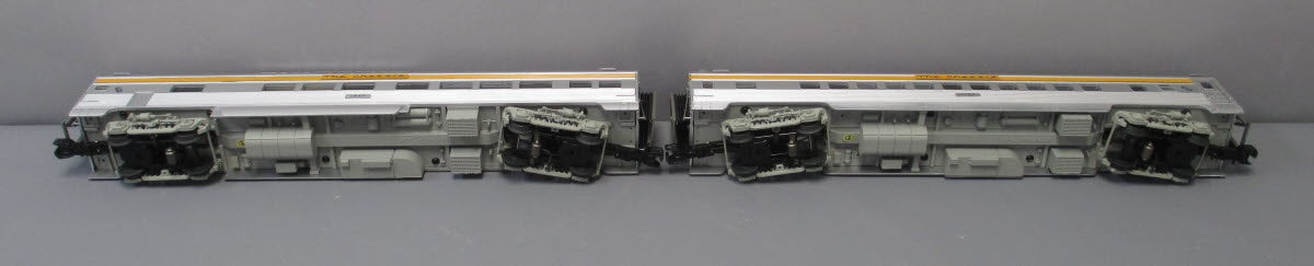 MTH 20-3350C O Chesapeake & Ohio 70' Coach/Vista Dome Passenger Set (Set of 2) LN/Box