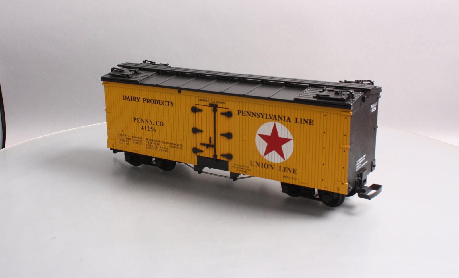 USA Trains 1656 G Penn Union Line Reefer Car #41256 LN/Box