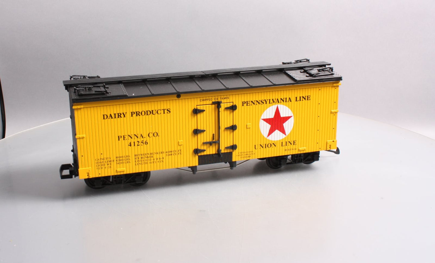 USA Trains 1656 G Penn Union Line Reefer Car #41256 LN/Box