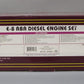 MTH 20-2892-1 Burlington E-8 ABA Diesel Engine Set w/PS 2.0 #9936/9967/9936B LN/Box