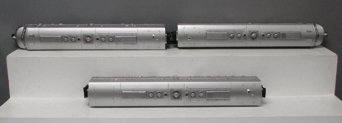 MTH 20-2892-1 Burlington E-8 ABA Diesel Engine Set w/PS 2.0 #9936/9967/9936B LN/Box