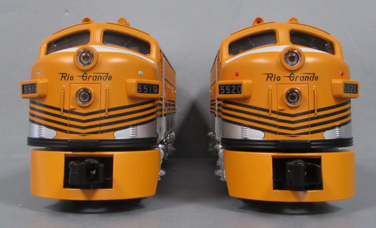 MTH 20-2349-1 O DRG F-3 ABA Diesel Engine Set w/PS2 #5519/5520 LN/Box