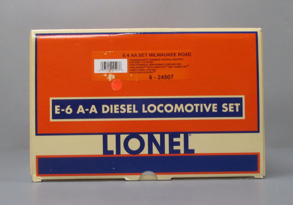 Lionel 6-24507 O Milwaukee Road E6 AA Diesel Locomotive w/TMCC #15 NIB