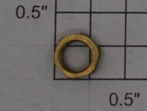 Lionel 400E-113 Brass Brush Tube Hex Nut