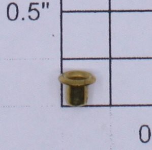 Lionel SE-45 1/8"" x 5/32"" Brass Eyelet