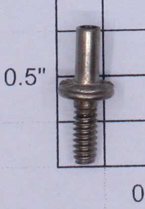 Lionel #6-32 x 3/8" Nickel Rivet-On Binding Post Screw