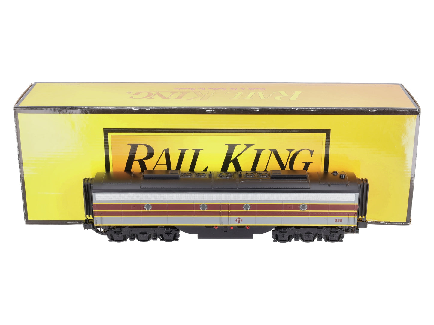 MTH 30-20073-3 Erie Lackawanna E-8 B Unit Non-Powered Diesel Engine #838