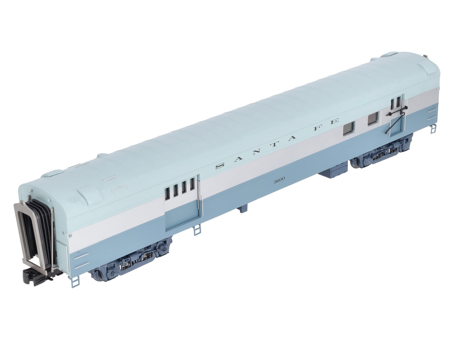 MTH 20-68170 O Santa Fe 70' ABS RPO Passenger Car #3600