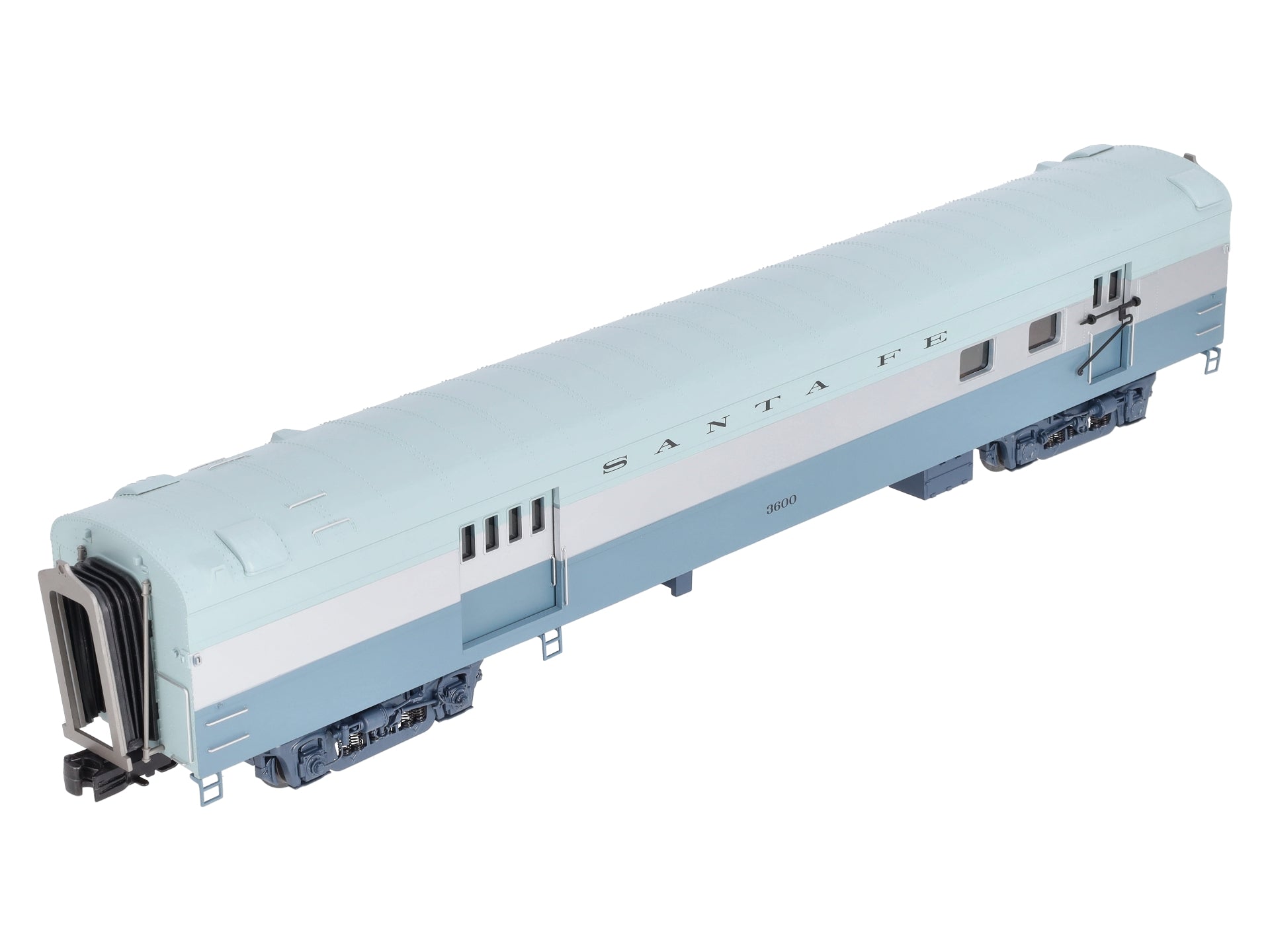 MTH 20-68170 O Santa Fe 70' ABS RPO Passenger Car #3600