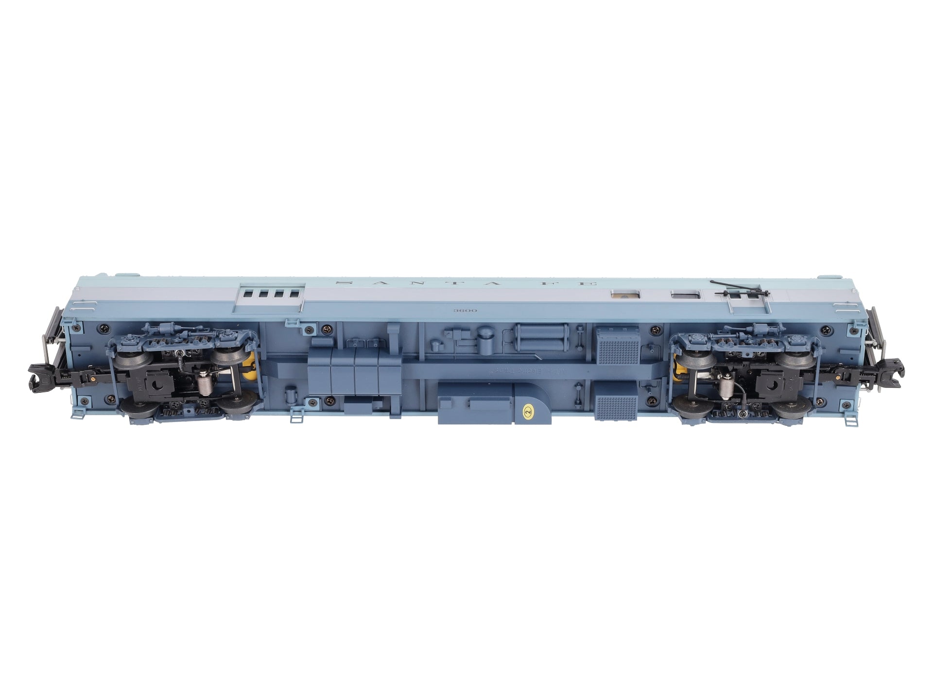 MTH 20-68170 O Santa Fe 70' ABS RPO Passenger Car #3600