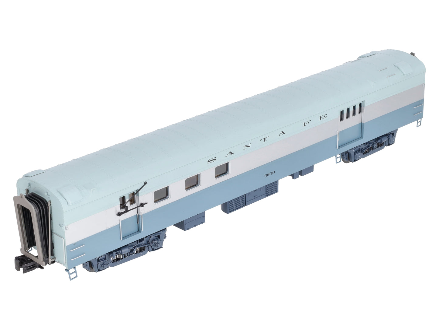MTH 20-68170 O Santa Fe 70' ABS RPO Passenger Car #3600
