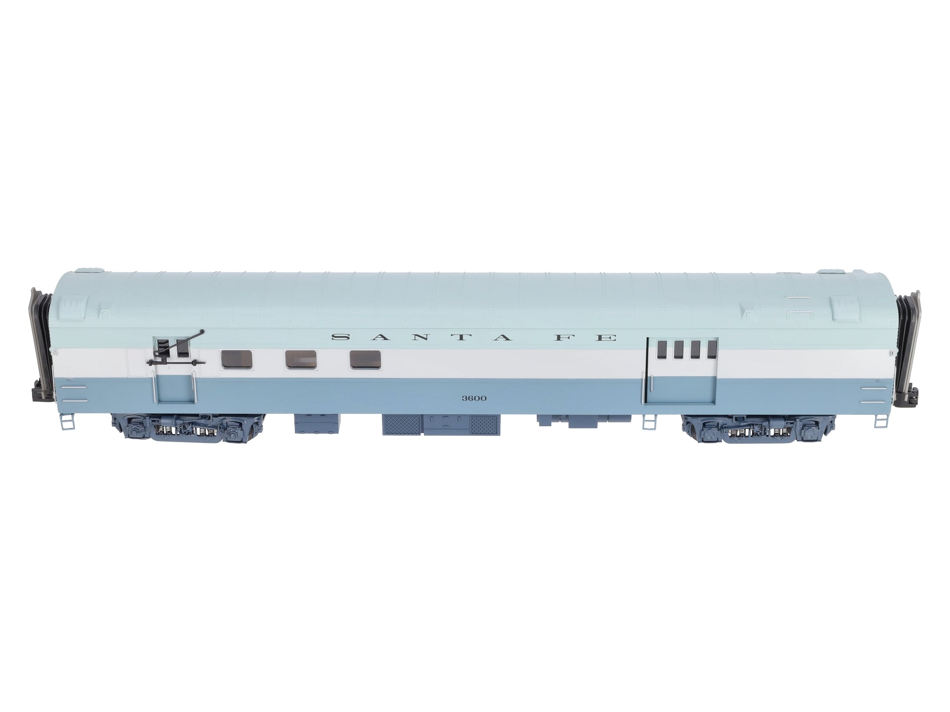 MTH 20-68170 O Santa Fe 70' ABS RPO Passenger Car #3600