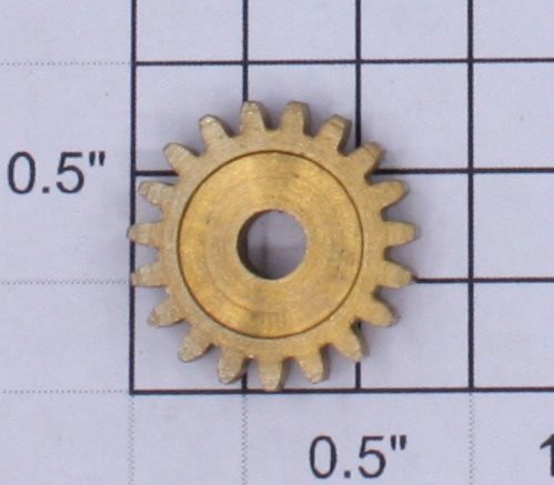 Lionel 2333-48 Brass Worm Shaft Gear