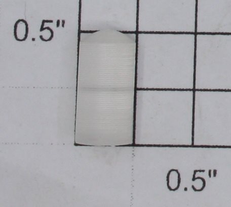Lionel 11111-50X 1/4" x 1/2" Headlight Lens with Hole