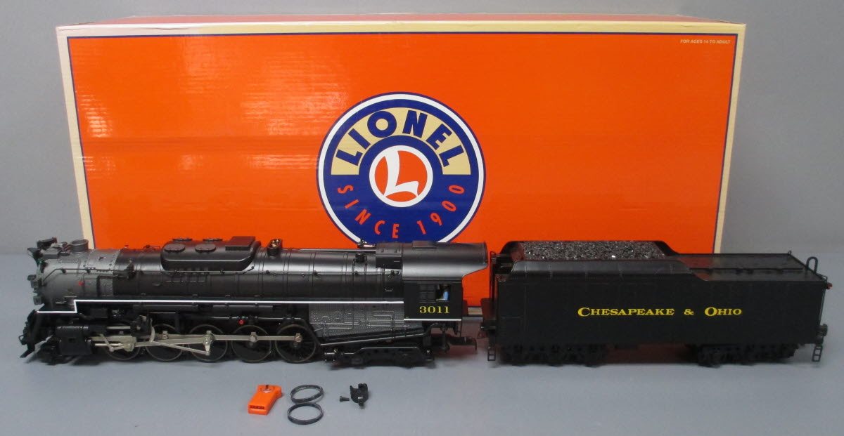 Lionel 6-11303 O Chesapeake & Ohio 2-10-4 Legacy Steam Locomotive #3011