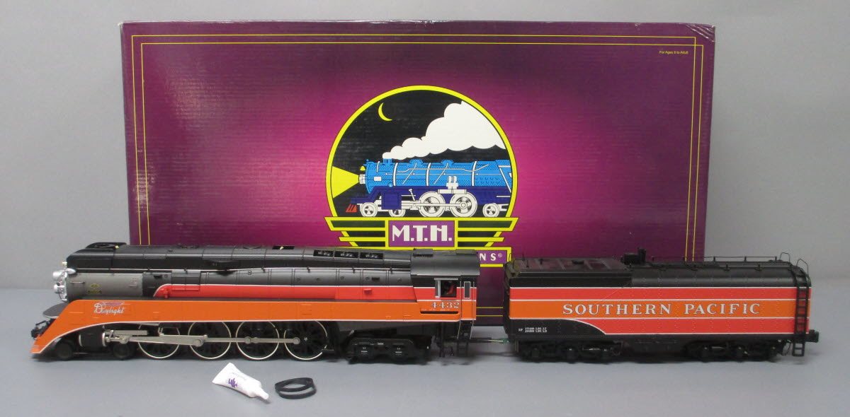 MTH 20-3302-1 O SP 4-8-4 GS-4 Steam Engine w/PS2 (Hi-Rail Wheels) #4432